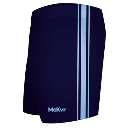 McKeever Core 22 Youth GAA Shorts - 28" - Navy/Sky