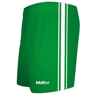 McKeever Core 22 Youth GAA Shorts - 20" - Green/White