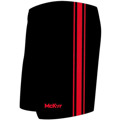 McKeever Core 22 Youth GAA Shorts - 20" - Black/Red