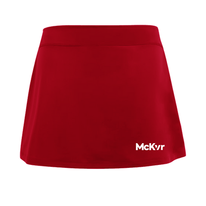 McKeever Core 22 Girls Skort - 5-6 Years - Red