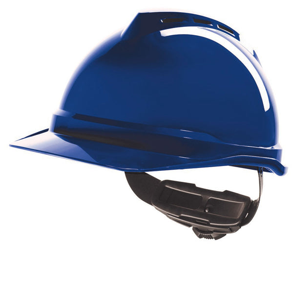 MSA - V-GARD 500 VENTED SAFETY HELMET BLUE - Blue