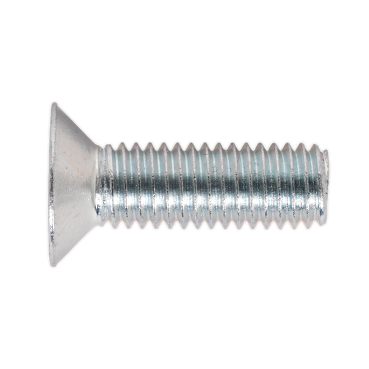 SEALEY - MSC825 Machine Screw M8 x 25mm Countersunk Pozi Zinc Pack of 50