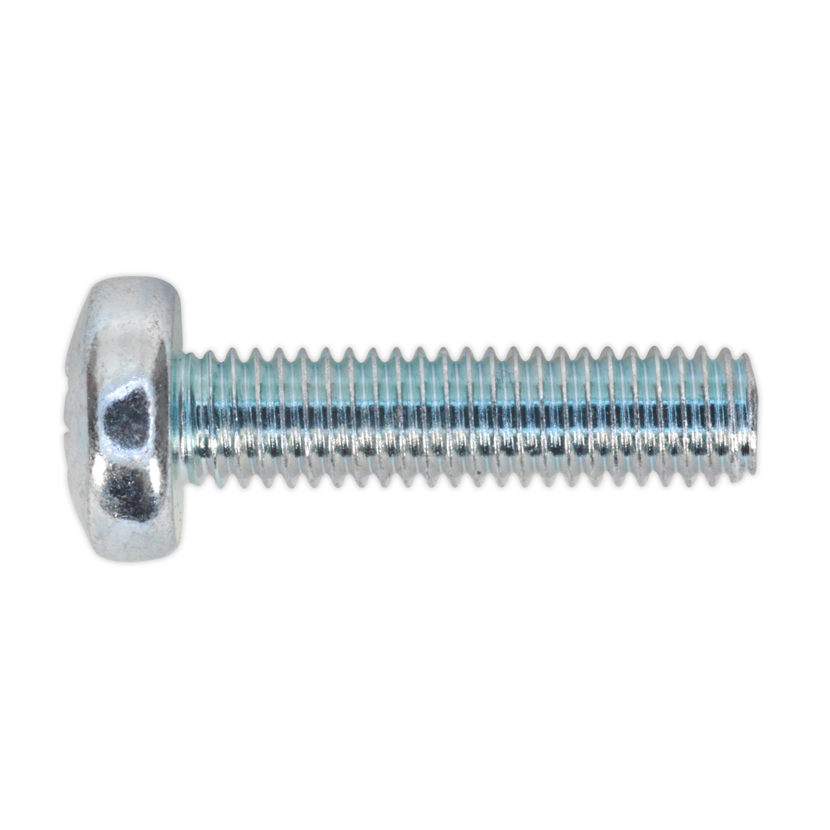 SEALEY - MSP520 Machine Screw M5 x 20mm Pan Head Pozi Zinc Pack of 100