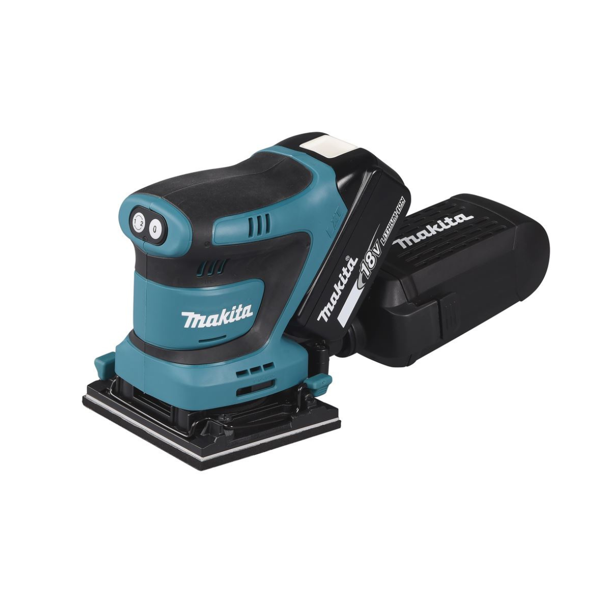 Makita DBO480Z 18v LXT 114mm Detail 1/4 Sheet Finishing Palm Sander