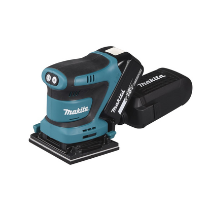 Makita DBO480Z 18v LXT 114mm Detail 1/4 Sheet Finishing Palm Sander