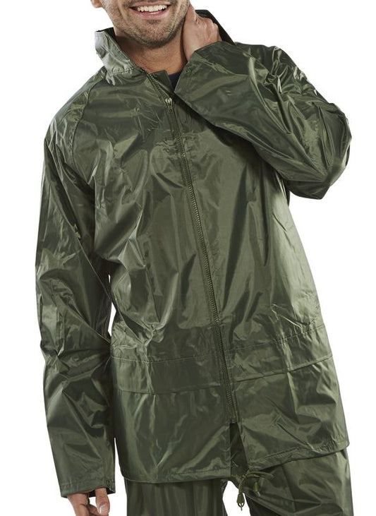 BEESWIFT NYLON JACKET OLIVE GREEN M