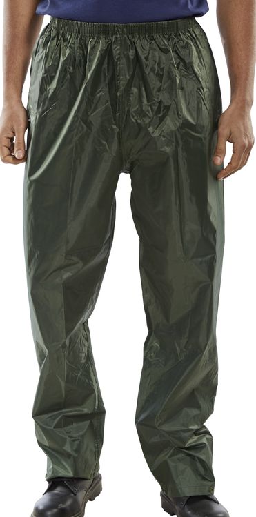 BEESWIFT NYLON TROUSERS OLIVE GREEN XL