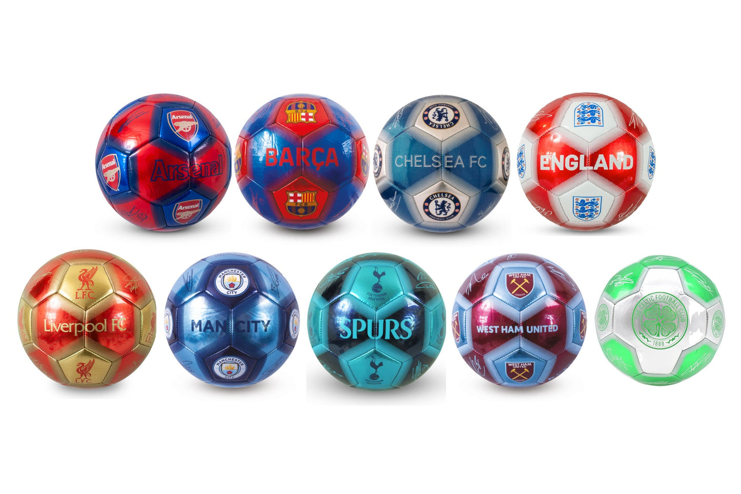 Team Merchandise 26 Panel Signature Football - 5 - Newcastle