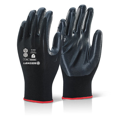 BEESWIFT NITE STAR GLOVES BLACK 08