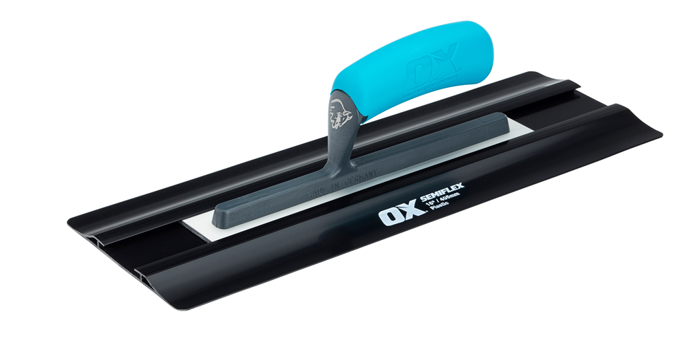 OX Pro Semi flex Plastic Trowel 16in / 405 x 138 mm