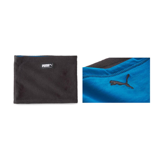 Puma Reversible Fleece Neck Warmer Black/Future Blue