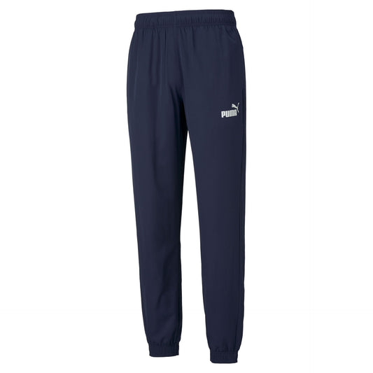 Puma Mens Woven Pants - Medium - Navy