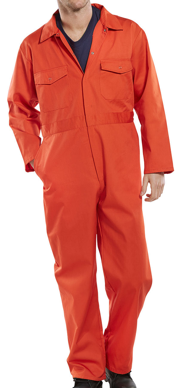 BEESWIFT BOILERSUIT ORANGE 54