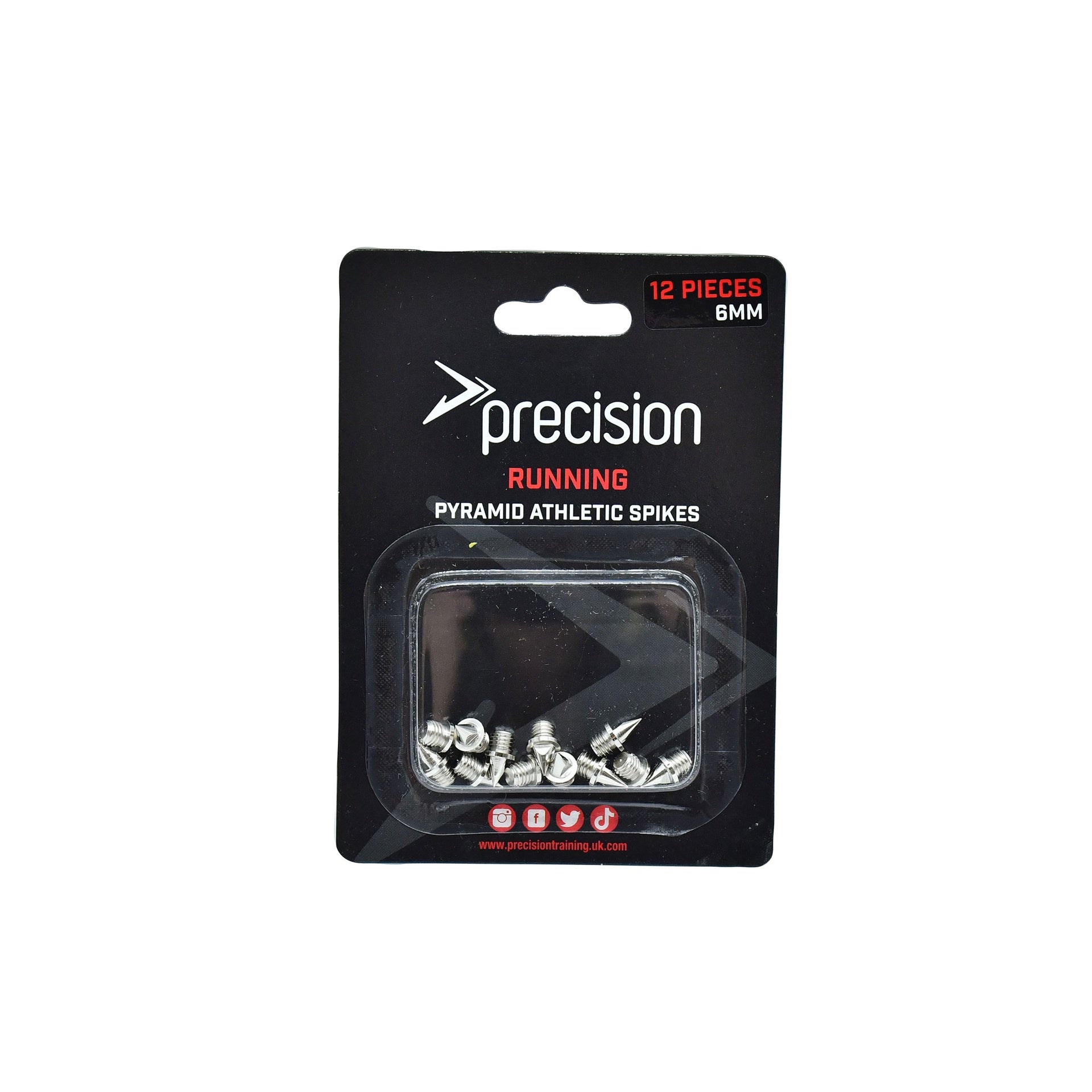 Precision Pyramid Athletic Spikes (Single)  12mm