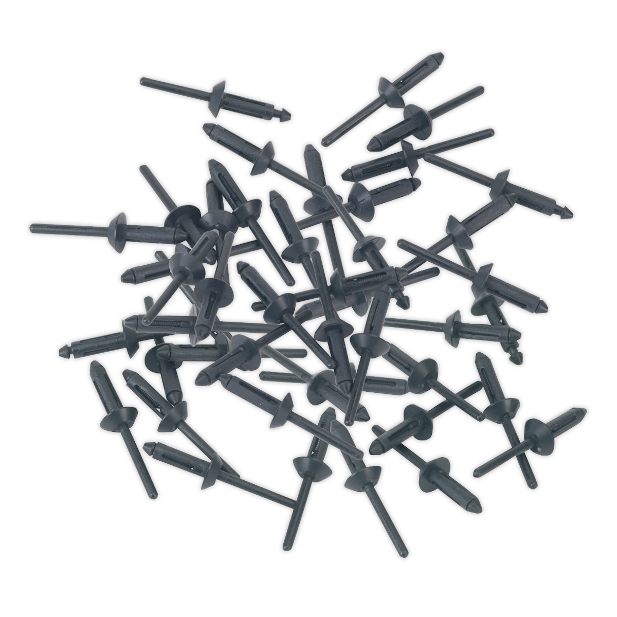 SEALEY - PR003 Plastic Rivet �5 x 15.8mm Pack of 50