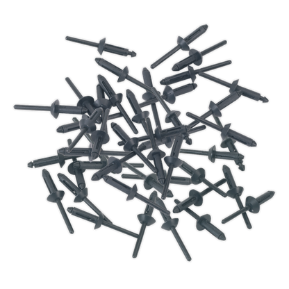 SEALEY - PR003 Plastic Rivet �5 x 15.8mm Pack of 50