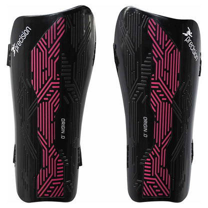 Precision Origin.0 Strap Shin Guards Black/Pink XSmall