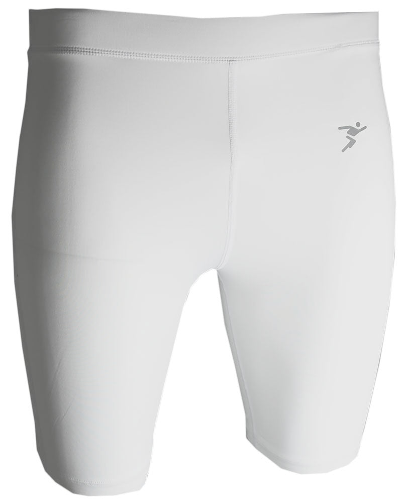 Precision Essential Baselayer Shorts Adult White Large 36-38"