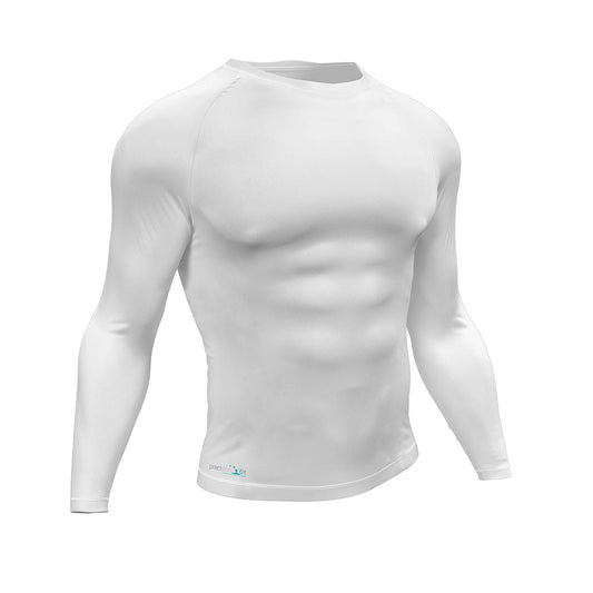 Precision Essential Baselayer Long Sleeve Shirt Junior White S Junior 24-26"