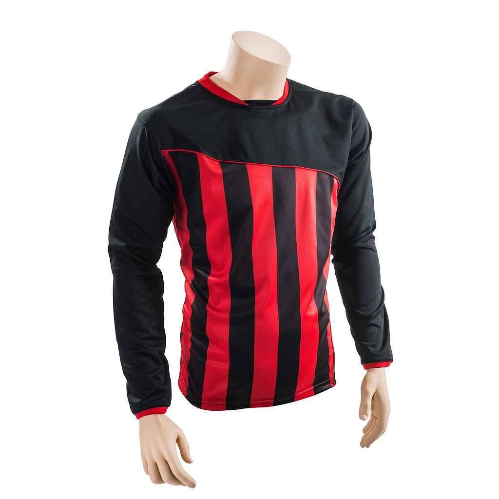 Precision Valencia Shirt Adult Black/Red XL 46-48"