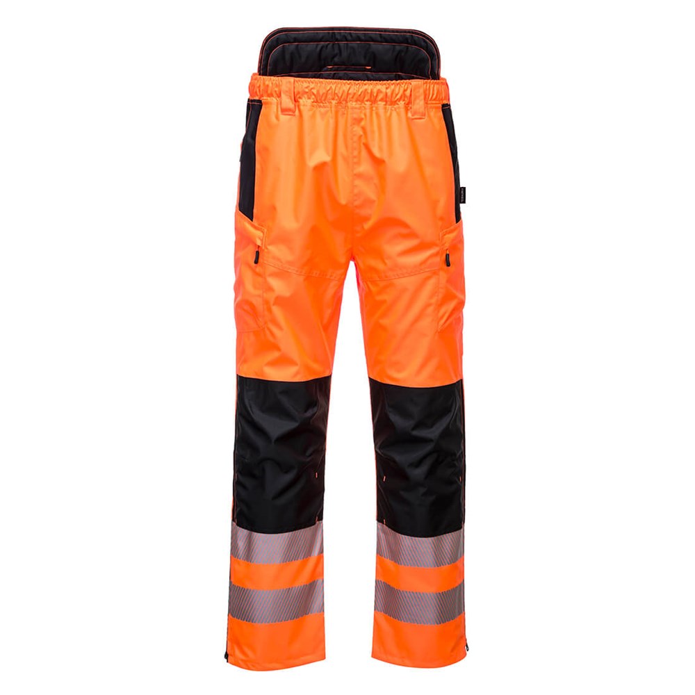 Portwest PW342OBRL -  sz L PW3 Hi-Vis Extreme Trouser - Orange/Black