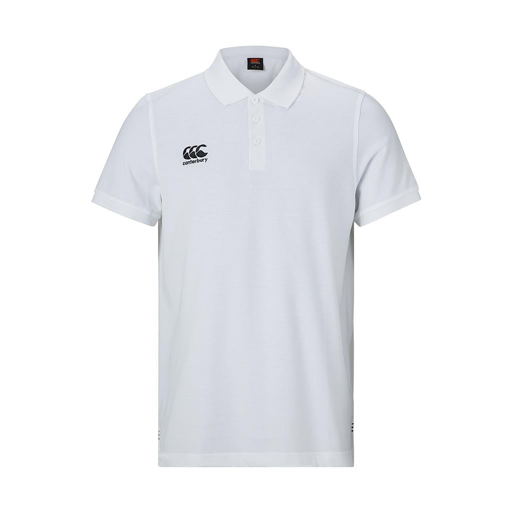 Canterbury Waimak Polo Shirt White Large