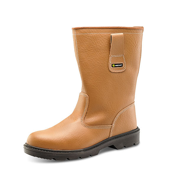 Click - ALL SIZES RIGGER BOOT LINED SUP - Tan