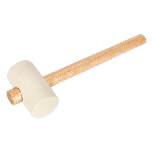 SEALEY - RMW16 Rubber Mallet 1lb White