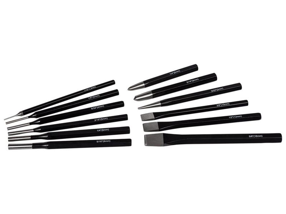 Roughneck ROU31180 Punch & Chisel Set 12 Piece |