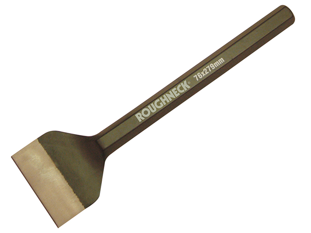 Roughneck ROU31989 Electrician's Flooring Chisel 279 x 76mm (11 x 3in) 19mm Shank |