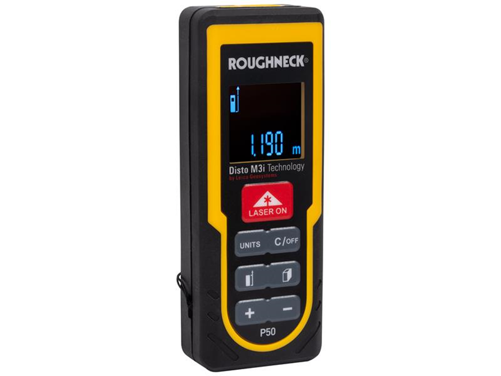 Roughneck ROU43950 P50 Laser Distance Measure 50m |