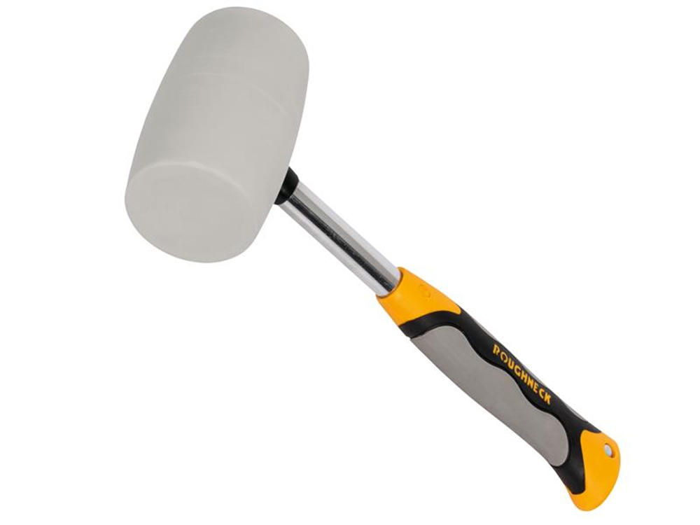 Roughneck ROU61224 Non-Marking White Rubber Mallet 680g (24oz) |