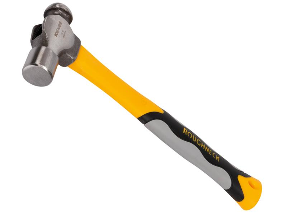 Roughneck ROU61474 Ball Pein Hammer Fibreglass Handle 454g (16oz) |