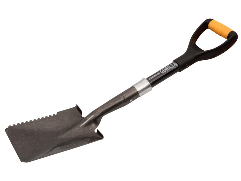 Roughneck ROU68007 GORILLA Sharp-Edge Square Micro Shovel ROU68007 |