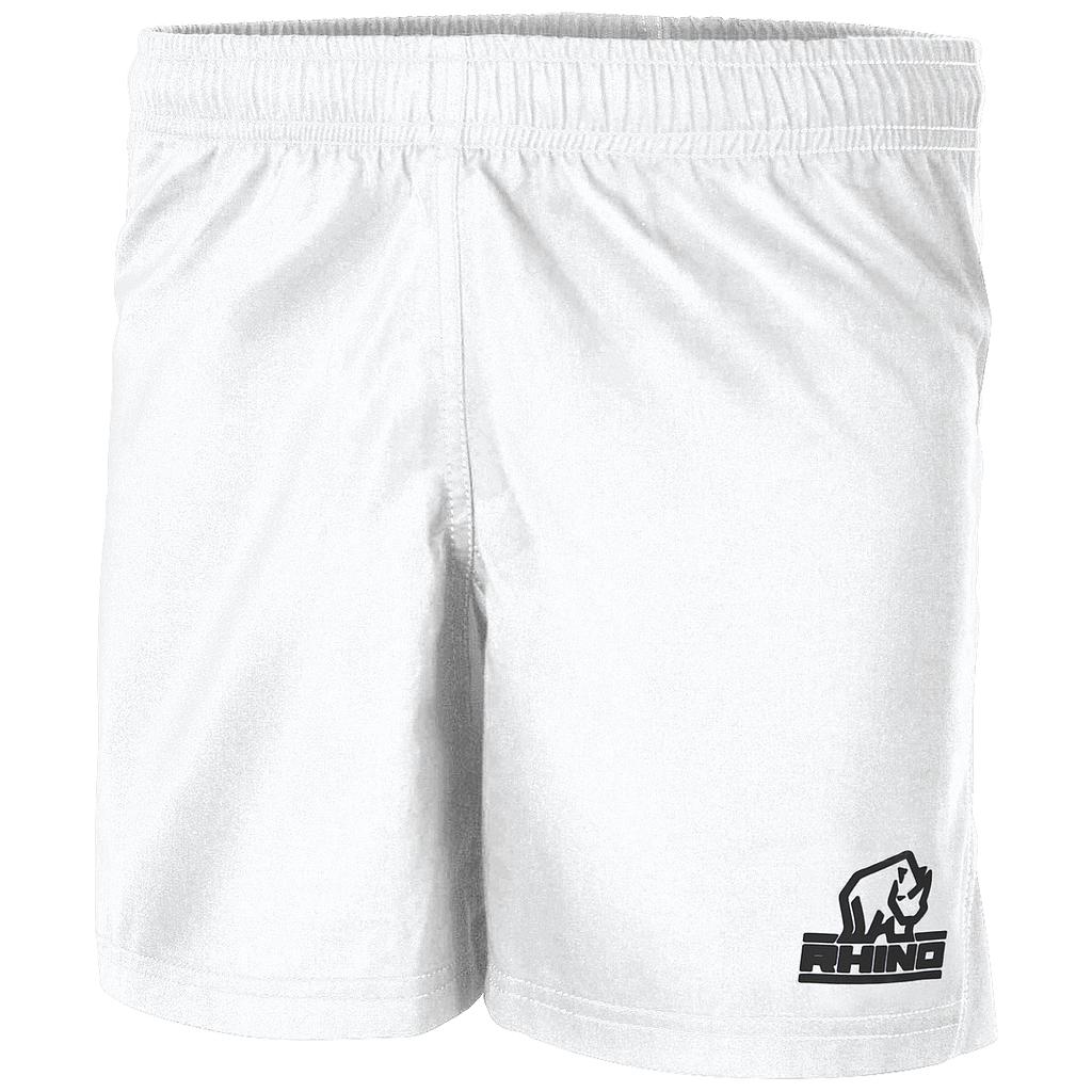 Rhino Auckland R/Shorts Junior White Large