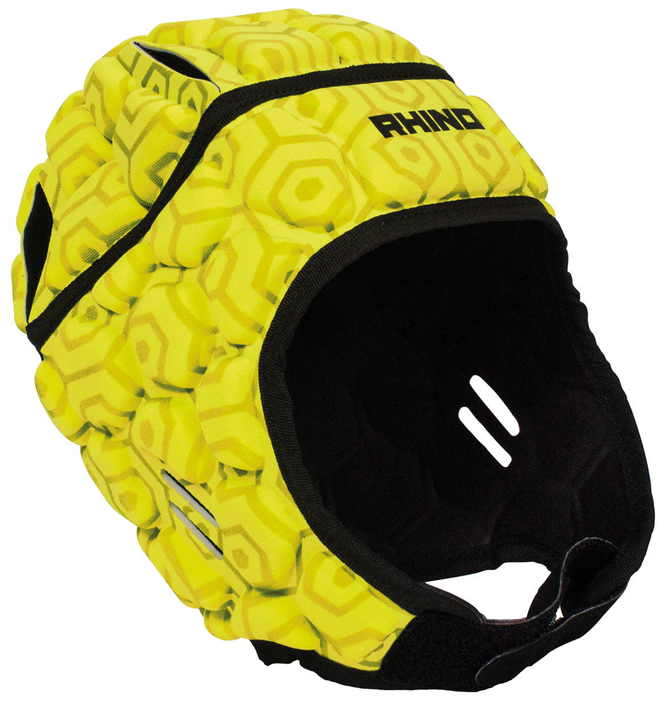 Rhino Pro Head Guard Junior Yellow Large