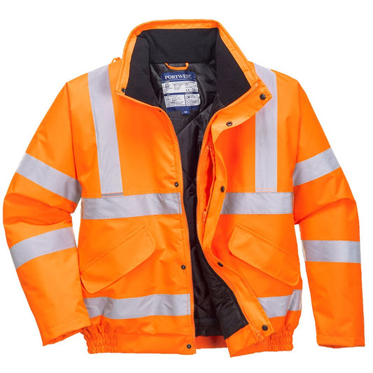 Portwest RT32 - Hi-Vis Bomber Jacket RIS - Orange