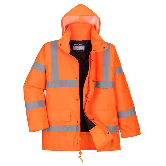Portwest RT34 - Hi-Vis Breathable Jacket RIS - Orange