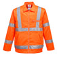 Portwest RT40 - Hi-Vis Poly-cotton Jacket RIS - Orange