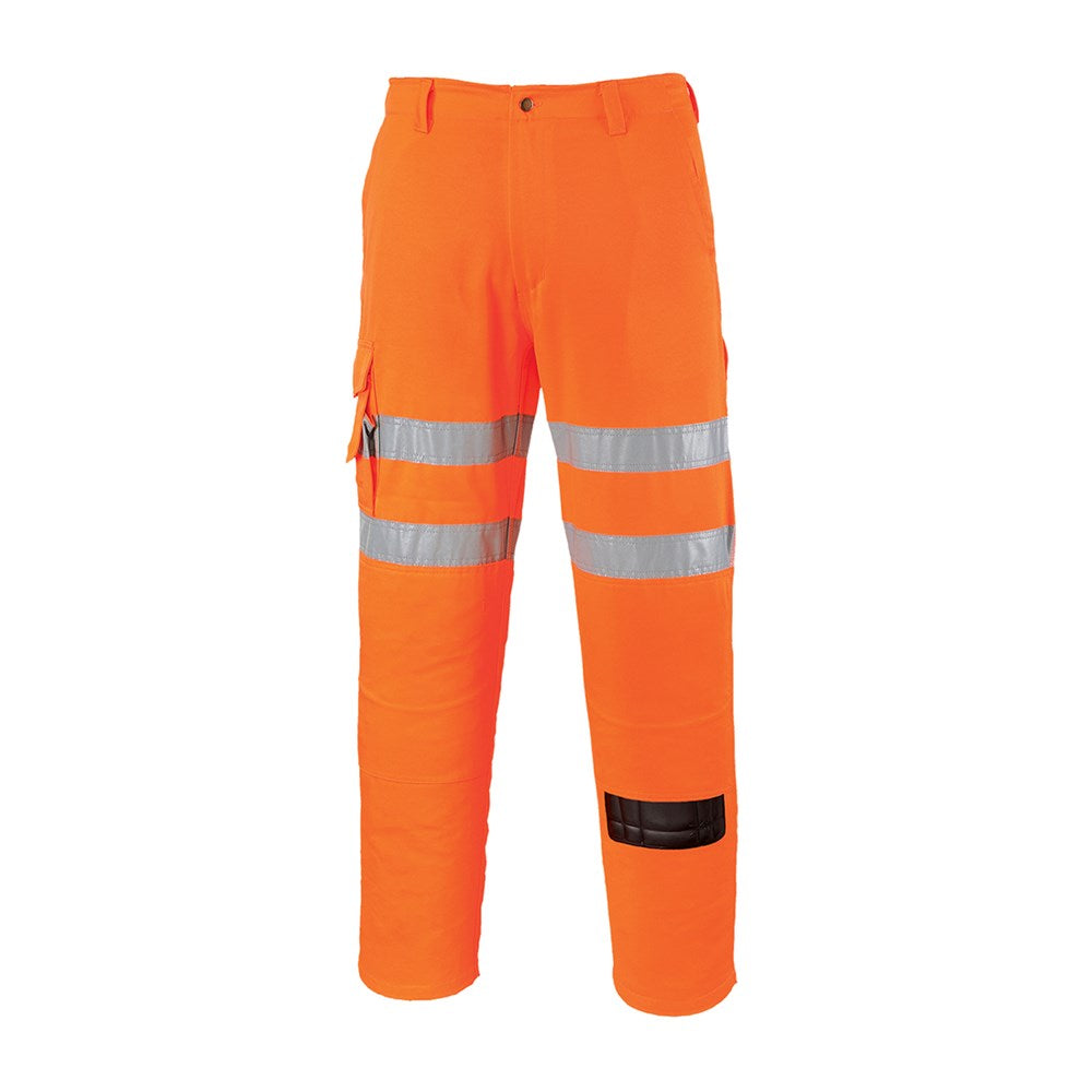 Portwest RT46ORTXXXL -  sz 3XL Rail Combat Trousers - Orange