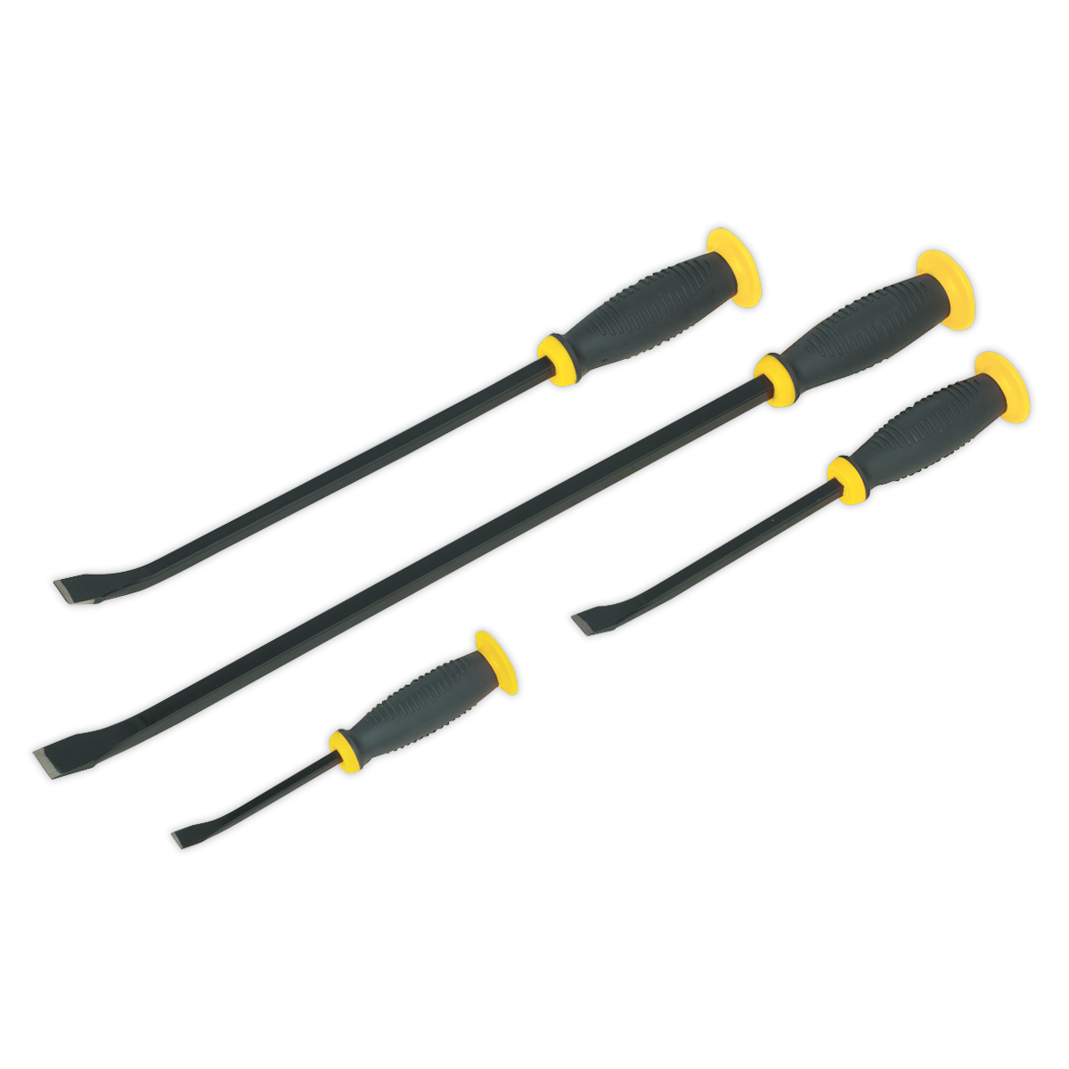 SEALEY - S0557 Pry Bar Set with Hammer Cap 4pc