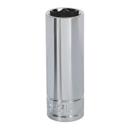 SEALEY - S0594 WallDrive� Socket 16mm Deep 3/8"Sq Drive