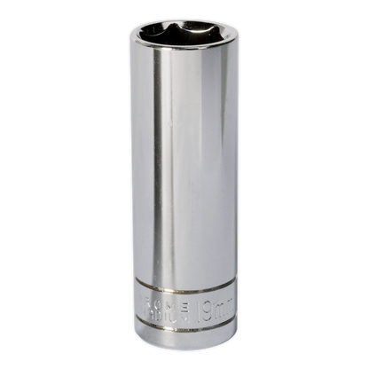 SEALEY - S0675 WallDrive� Socket 19mm Deep 1/2"Sq Drive