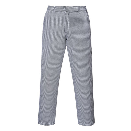 Portwest S068HTRXL -  sz XL Harrow Chefs Trousers - Houndstooth