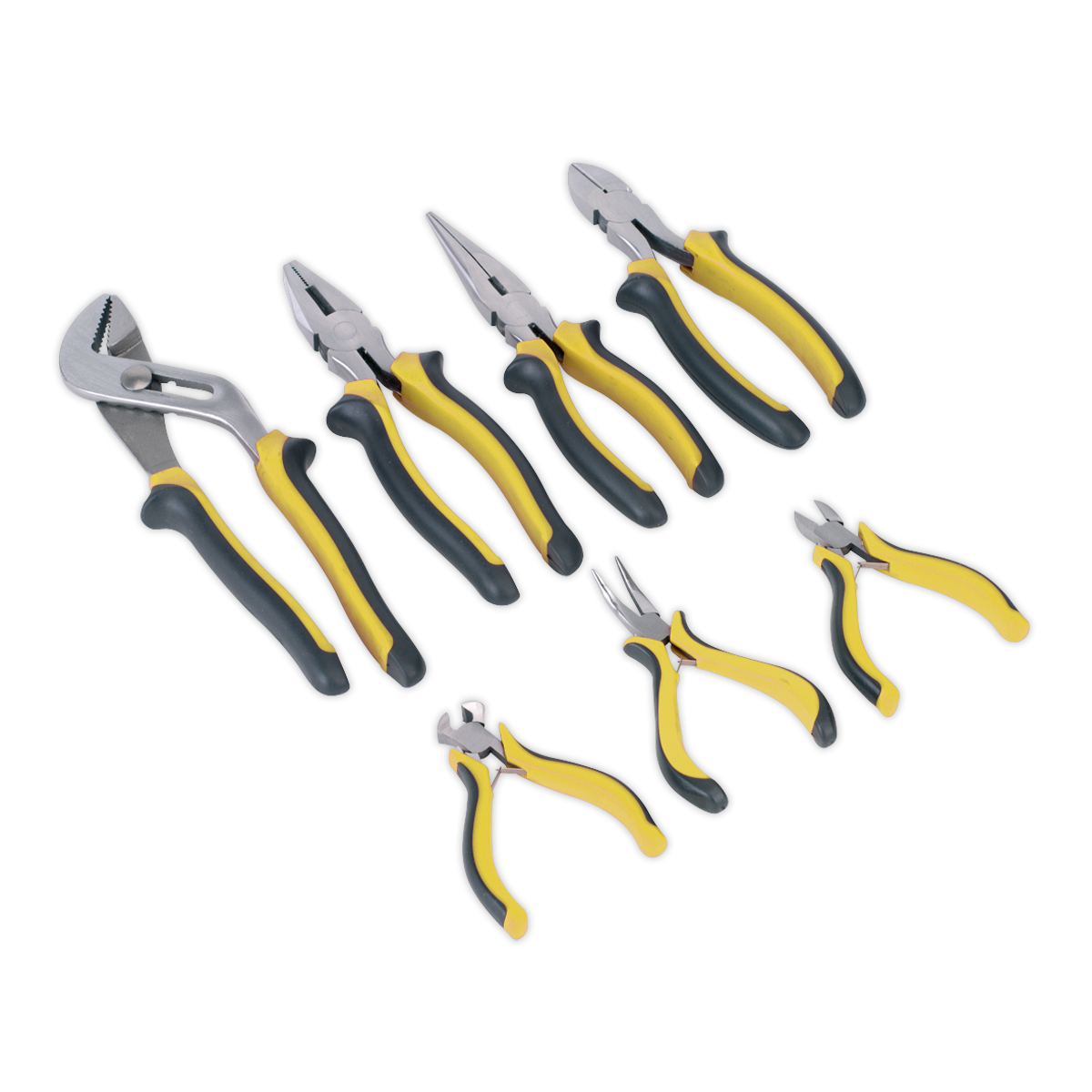 SEALEY - S0757 Comfort Grip Pliers Set 7pc