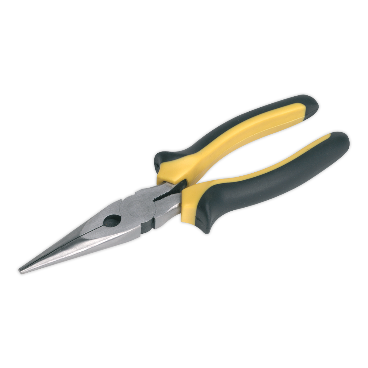 SEALEY - S0812 Long Nose Pliers Comfort Grip 200mm