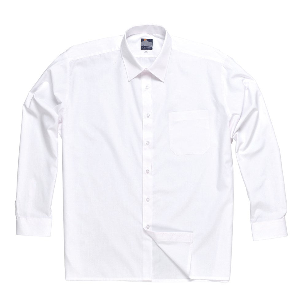 Portwest S103WHR190 -  sz 19.0 Classic Shirt - S103 White