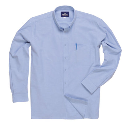 Portwest S117BLUL -  sz L Easycare Oxford Shirt - S117 Blue