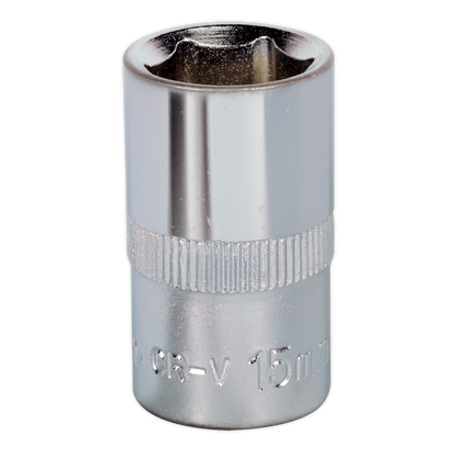 SEALEY - S1215 WallDrive� Socket 15mm 1/2"Sq Drive