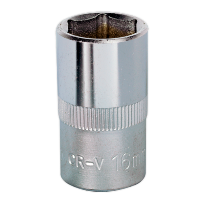 SEALEY - S1216 WallDrive� Socket 16mm 1/2"Sq Drive
